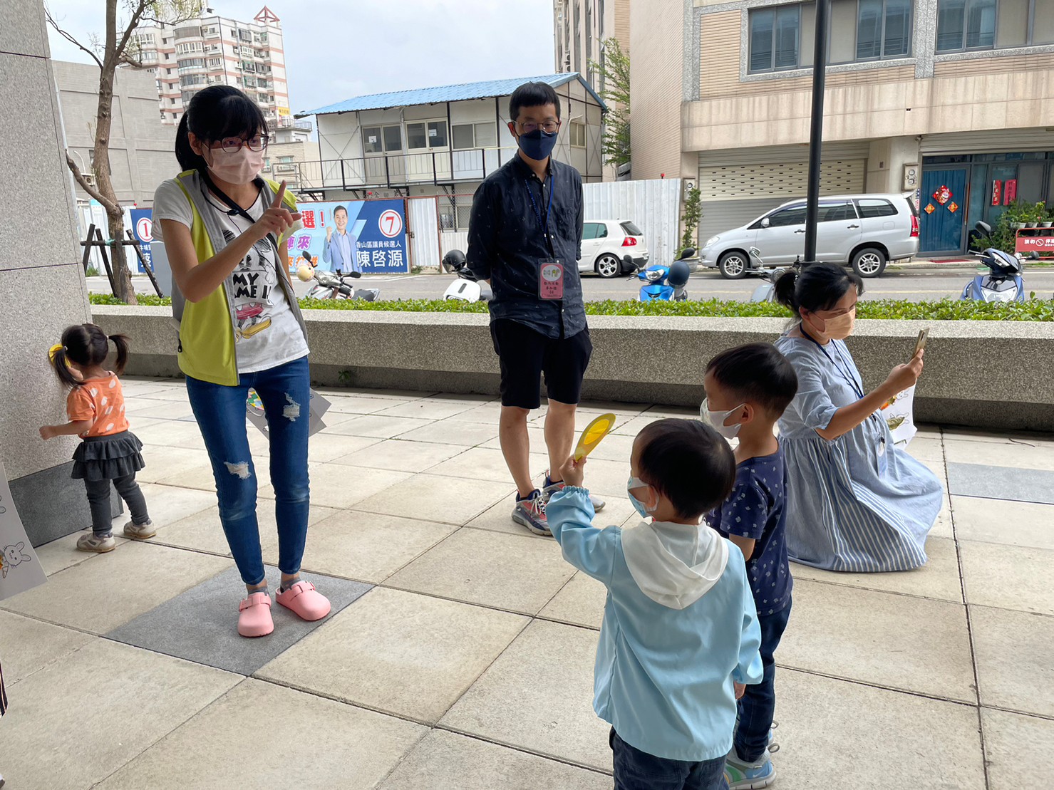 親子活動-益智區：小兔子變裝秀