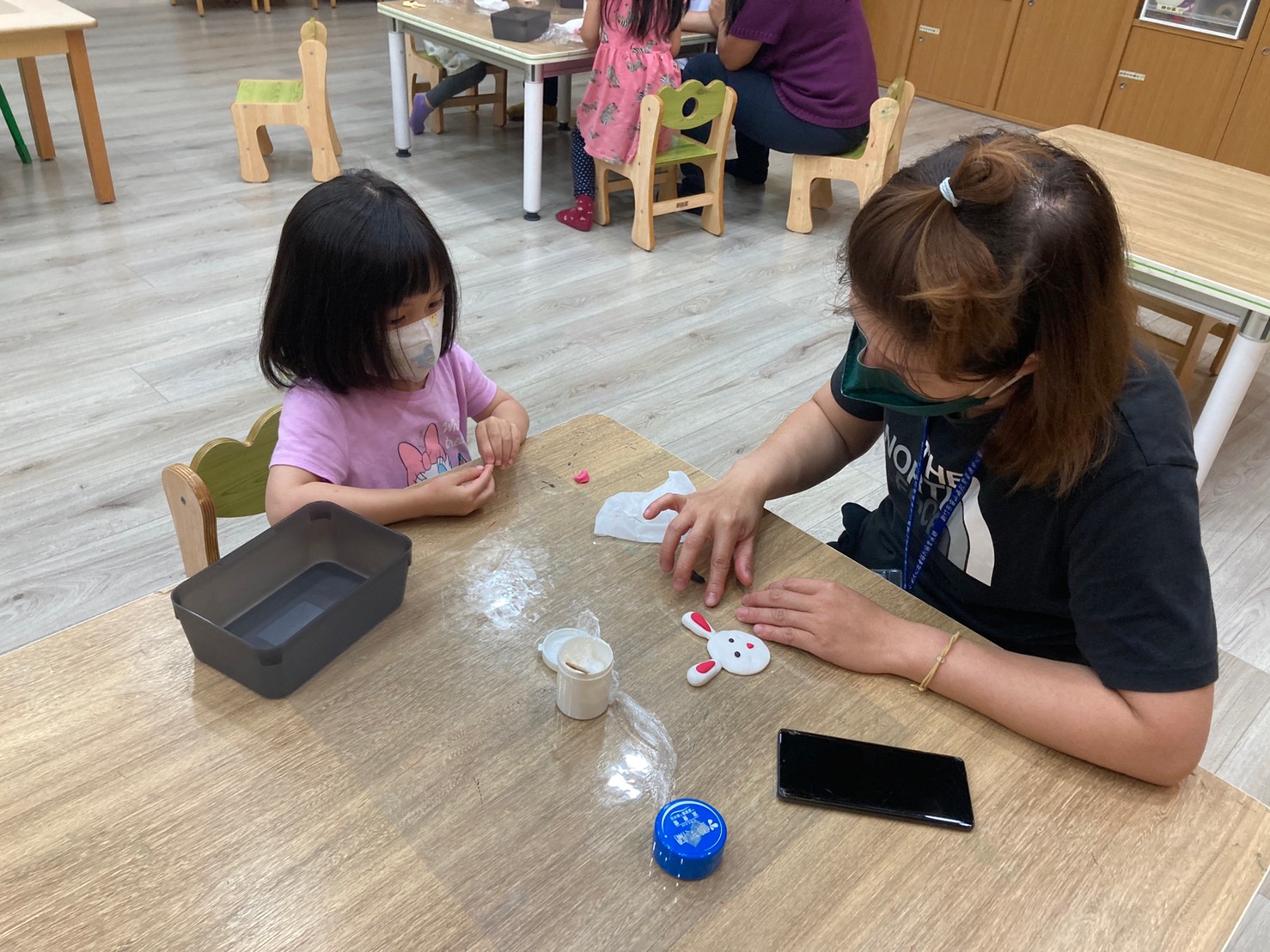 親子活動-輕黏土:動物磁鐵