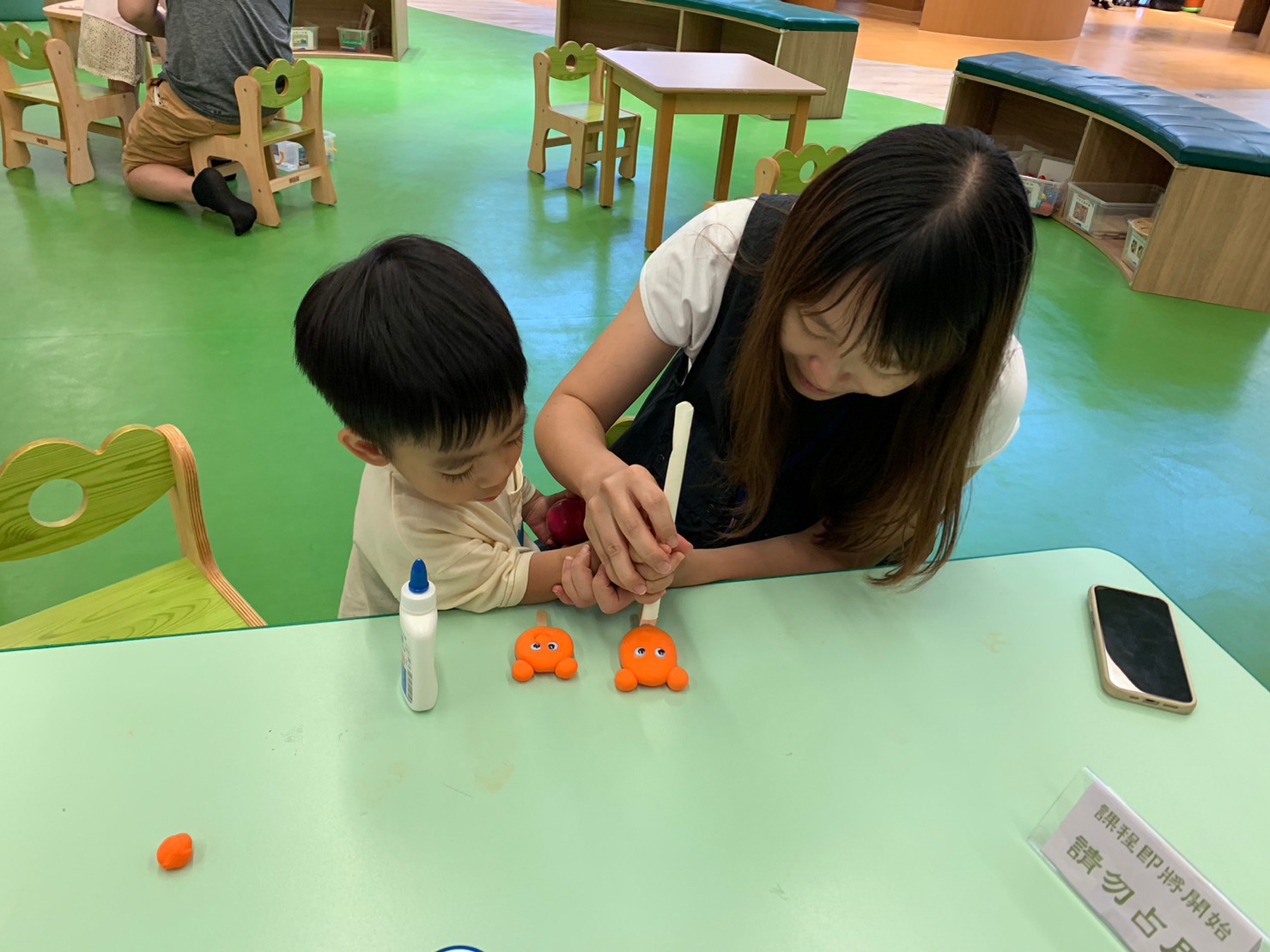 親子活動-益智區:夏日冰品