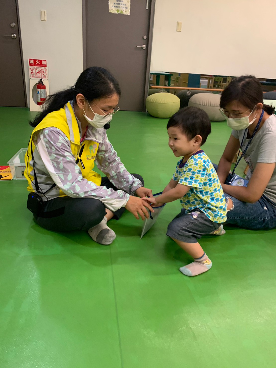 親子活動-繪本故事：益智區：紅圓圓和黑圓圓