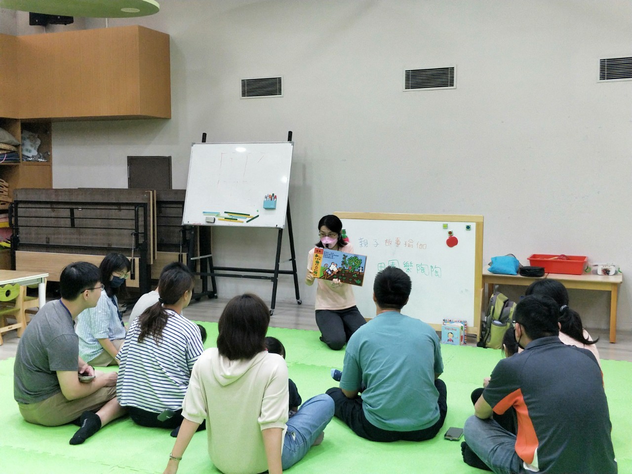 親子活動-體能：故事瑜伽~田園樂陶陶