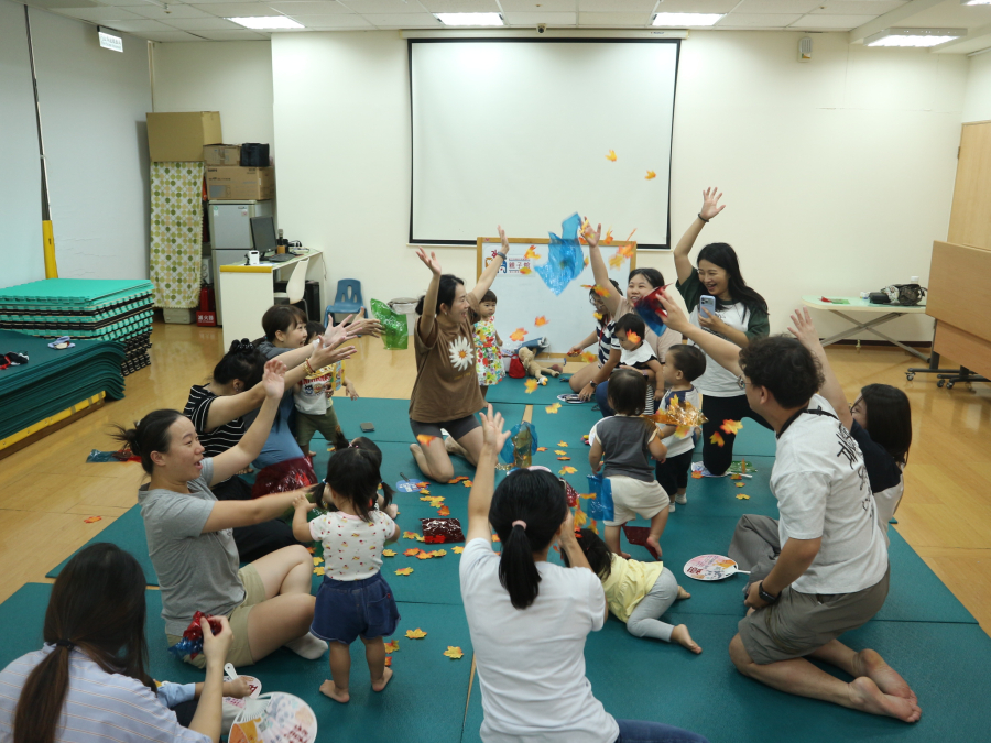 1150922(1)親子遊戲：親子瑜珈－大風吹落葉飛