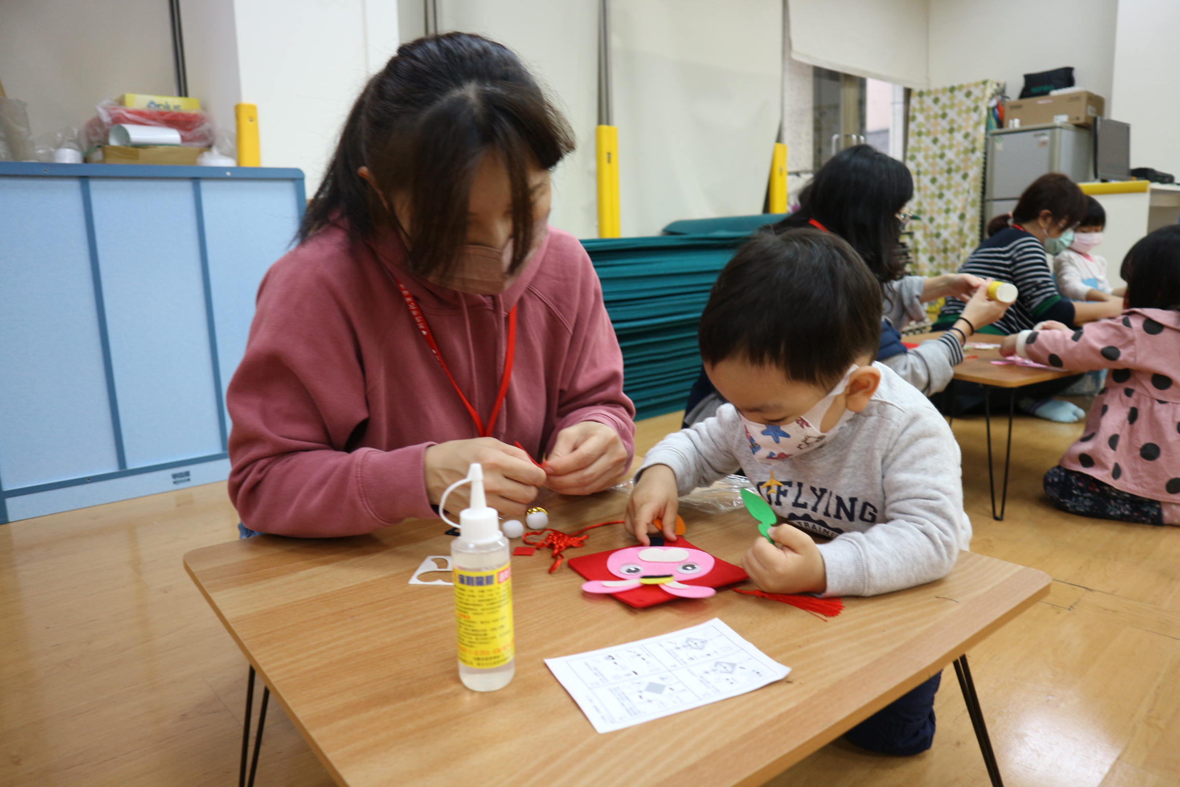 1120111(1)繪本時間:過新年-兔年好彩頭春聯