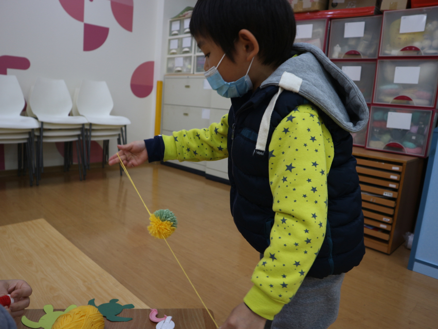 1120301(3)繪本時間：海龜與海－毛線球海龜