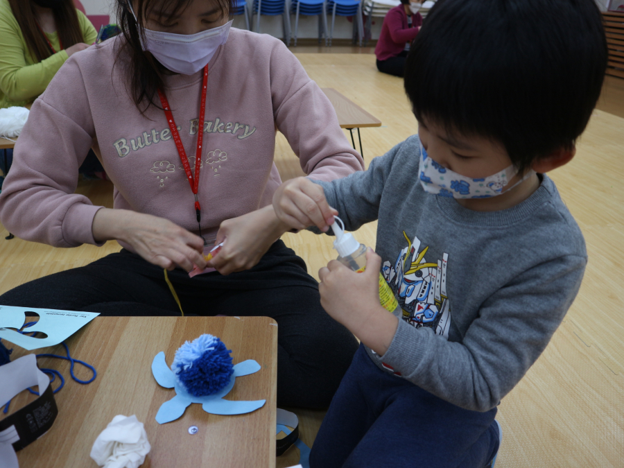 1120301(3)繪本時間：海龜與海－毛線球海龜