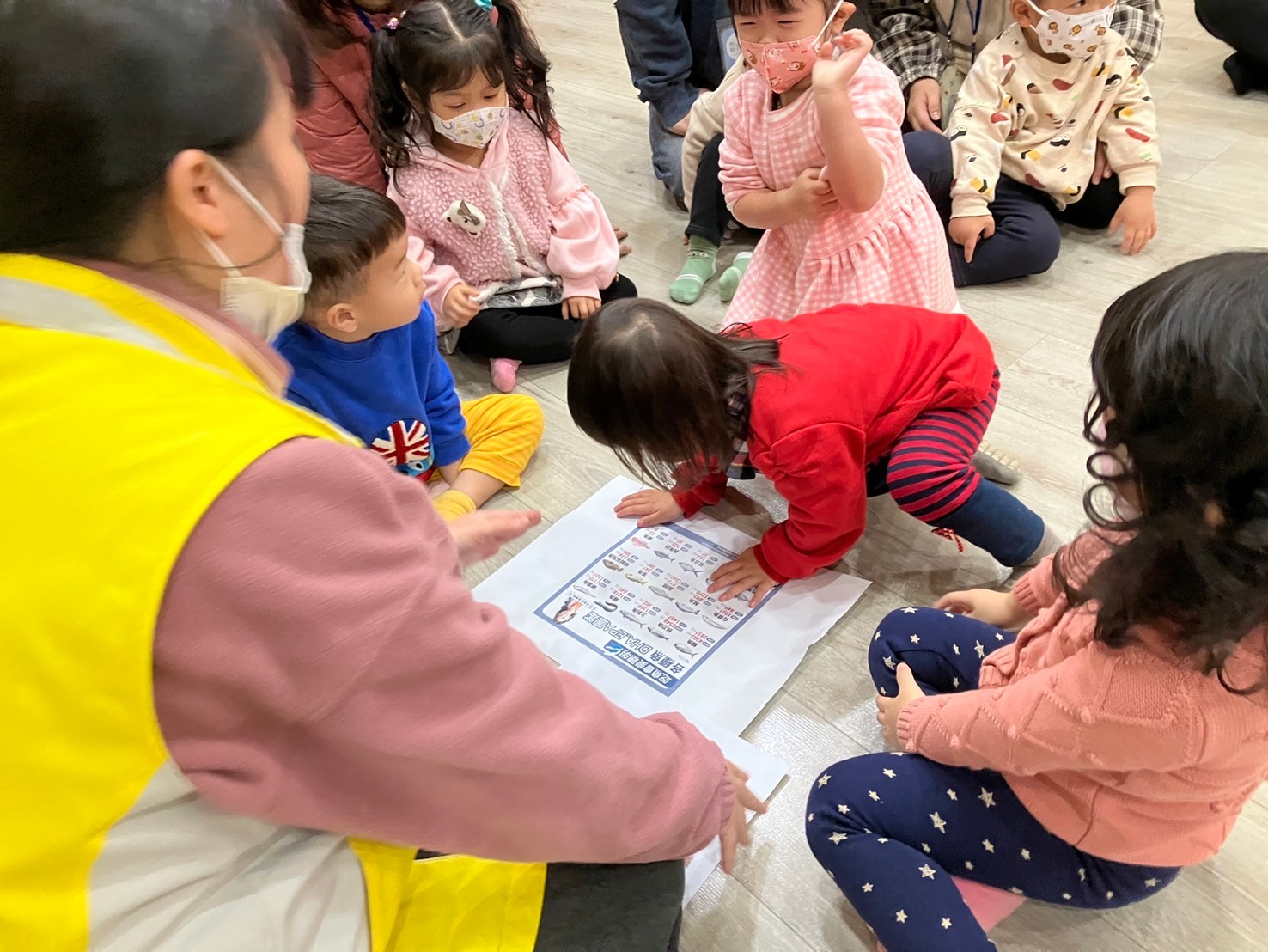 親子活動-認知：輕黏土：小魚磁鐵