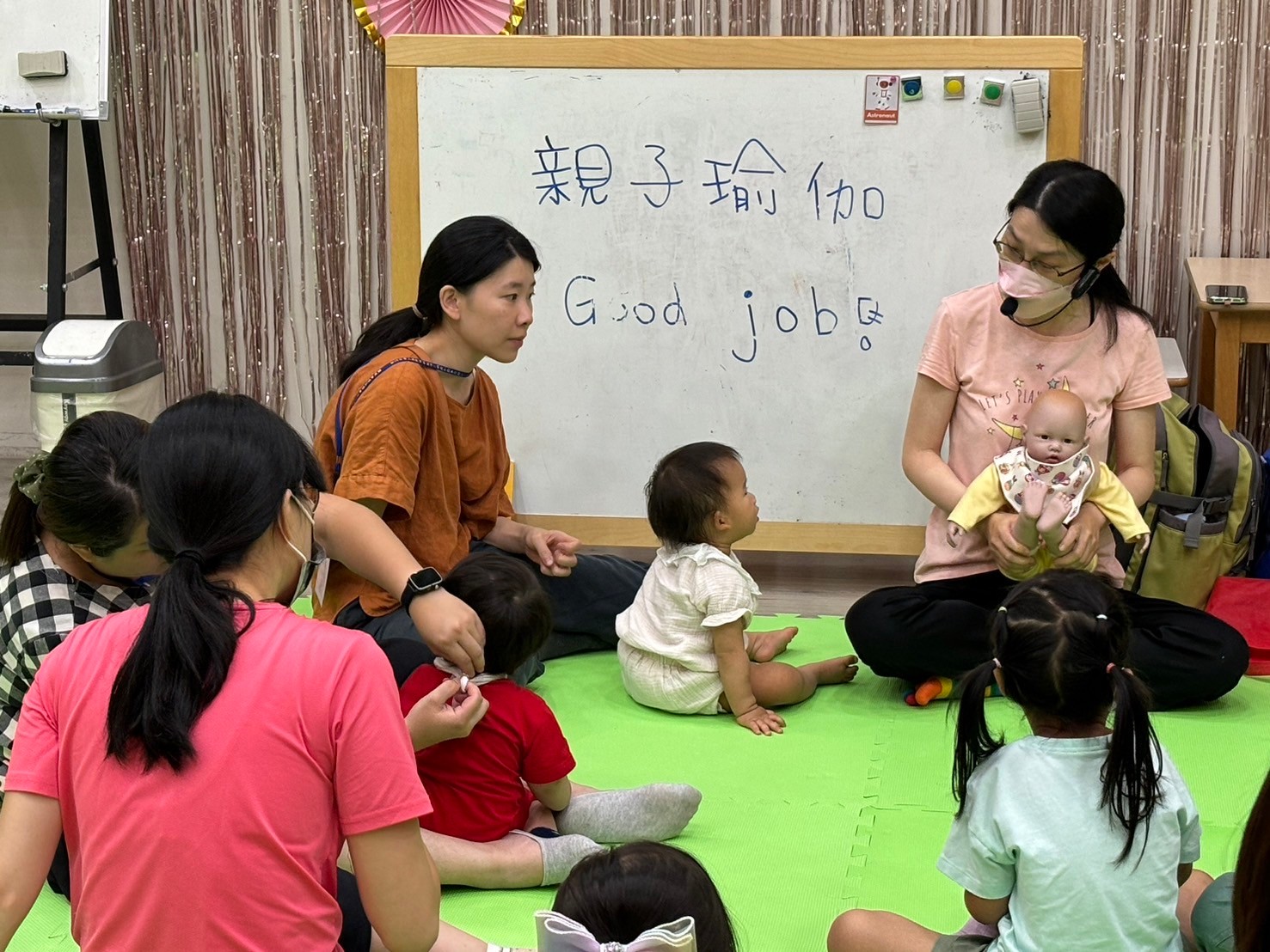 親子活動-體能:親子瑜伽 good job!