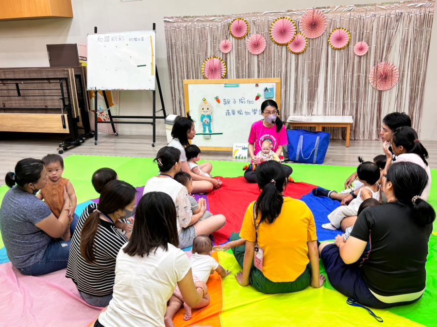 親子活動-體能：寶寶瑜伽~蔬果樂園