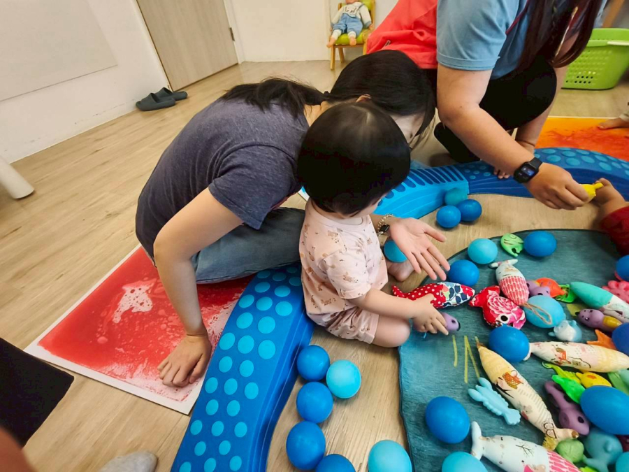小小釣手抓魚趣
